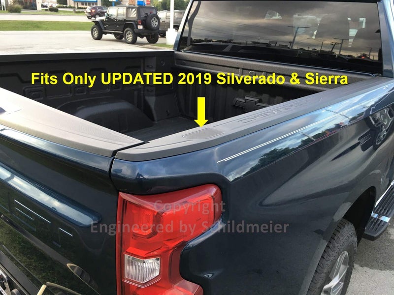 ES ENGINEERED BY SCHILDMEIER Stake Pocket Covers for 2019 & Newer Silverado/Sierra (Set of 2) NOT 3D Printed - Image 2